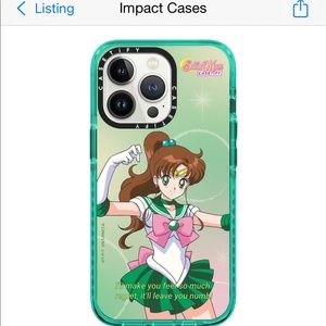 Casetify limited time collection, SAILOR MOON Jupiter, I didn’t even open it 💖